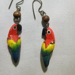 Parrot earings